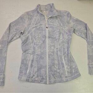 lululemon athletica. Patterned Full-Zip Jacket. Patterned.